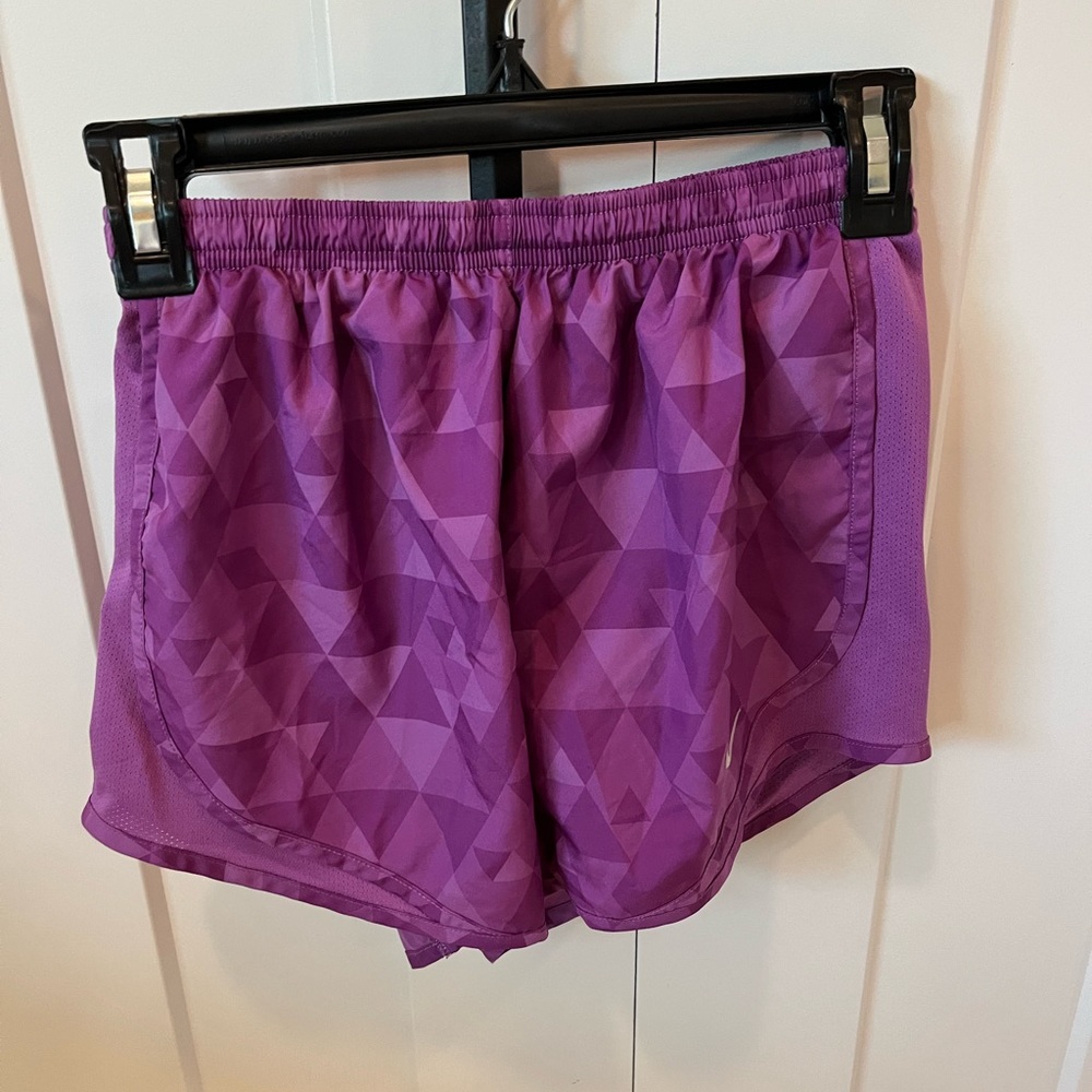Nike size XS purple running shorts